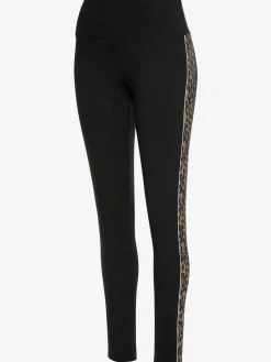 Buffalo Pantalons<Legging avec détails léopard sur les côtés.