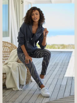 LASCANA Pantalons<Legging avec motif zèbre