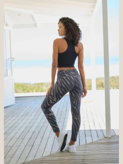 LASCANA Pantalons<Legging avec motif zèbre