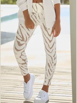 LASCANA Pantalons<Legging avec motif zèbre