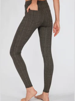 LASCANA Pantalons<Legging caleçon tendance à carreaux