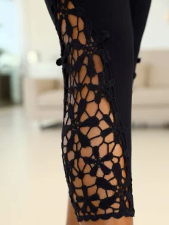 Fair Lady Pantalons<Legging corsaire avec viscose (ecovero)