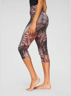 LASCANA ACTIVE Pantalons<Legging corsaire caleçon court avec imprimé
