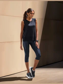 LASCANA ACTIVE Pantalons<Legging corsaire corsaire performance avec motif léopard