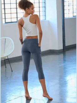 Vivance Pantalons<Legging corsaire superbe caleçon court en coton