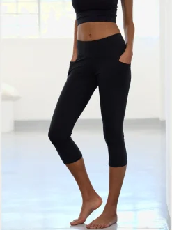Vivance Pantalons<Legging corsaire superbe caleçon court en coton