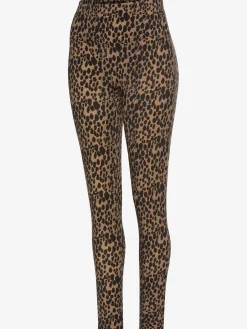 Buffalo Pantalons<Legging en coton doux avec imprimé animal