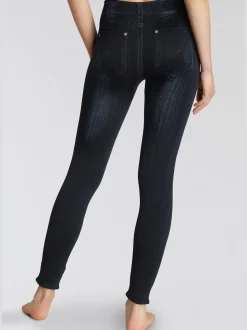 Buffalo Pantalons<Legging en jean jegging sans coutures à l'aspect jean imprimé