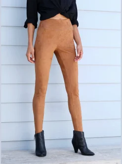 LASCANA Pantalons<Legging imitation cuir velours
