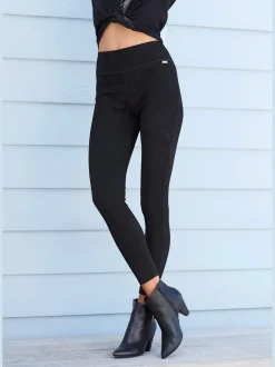 LASCANA Pantalons<Legging imitation cuir velours