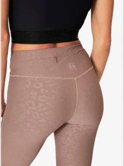 LASCANA ACTIVE Tenues De Détente<Leggings technique caleçon performance avec motif léopard