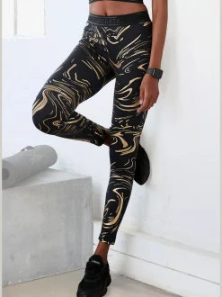 LASCANA ACTIVE Tenues De Détente<Leggings technique caleçon d'extérieur au motif abstrait
