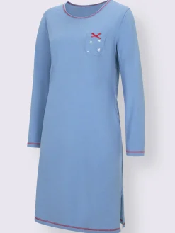 wäschepur Chemises De Nuit<Lot 2 chemises de nuit imprimées avec coutures décoratives contrastées