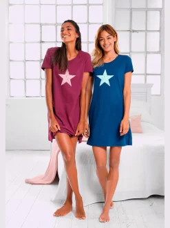 Vivance Dreams Chemises De Nuit<Lot de 2 chemises de nuit