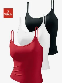 Vivance active T-Shirts<Lot de 3 débardeurs spaghetti vivance