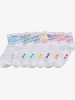 H.I.S Chaussettes<Lot de 7 paires de socquettes tendance pour femme