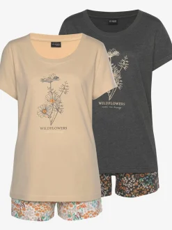Vivance Dreams Pyjamas<Lot de 2 pyjamas courts confortables