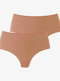 LASCANA Strings|Culottes<Lot de 2 strings taille haute