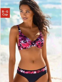 petite fleur Maillots De Bain<Maillot de bain à armatures design floral tendance