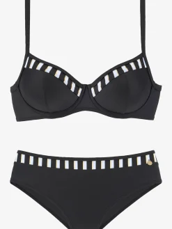 LASCANA Maillots De Bain<Maillot de bain à armatures rayures élégantes