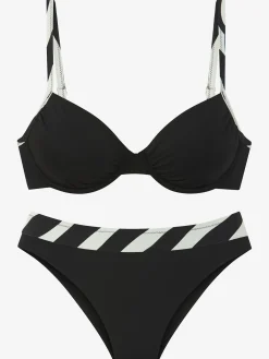 French Connection Maillots De Bain<Maillot de bain à armatures style uni moderne avec détails contrastés