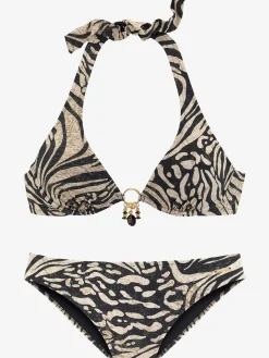 Bruno Banani Maillots De Bain<Maillot de bain à armatures accessoires couleur or