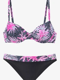 Buffalo Maillots De Bain<Maillot de bain à armatures « imprimé, effet de couleur différent pour chaque pièce »