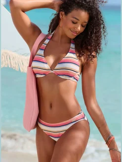 Venice Beach Maillots De Bain<Maillot de bain à armatures motif rayé tendance