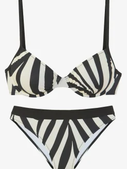 French Connection Maillots De Bain<Maillot de bain à armatures design animal élégant