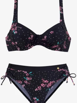 LASCANA Maillots De Bain<Maillot de bain à armatures motif tendance avec fleurs et pois