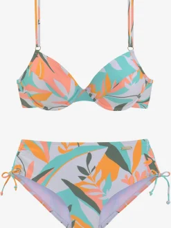 Sunseeker Maillots De Bain<Maillot de bain à armatures imprimé feuilles abstrait