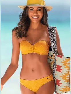 Buffalo Maillots De Bain<Maillot de bain bandeau à armatures matière structurée tendance