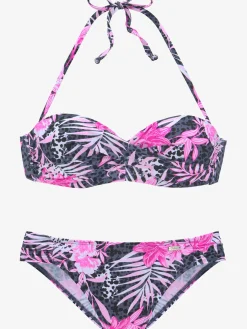 Buffalo Maillots De Bain<Maillot de bain bandeau à armatures « imprimé, effet de couleur différent pour chaque pièce »