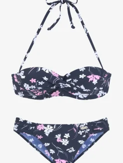 LASCANA Maillots De Bain<Maillot de bain bandeau à armatures superbe imprimé floral