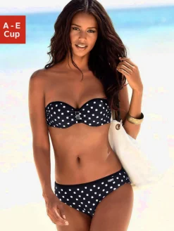 LASCANA Maillots De Bain<Maillot de bain bandeau à armatures design tendance