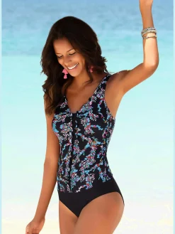 petite fleur Maillots De Bain<Maillot de bain bords volants tendance
