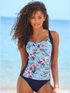 LASCANA Maillots De Bain<Maillot de bain empiècement floral