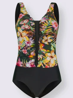 feel good Maillots De Bain<Maillot de bain femme fronce à l'encolure