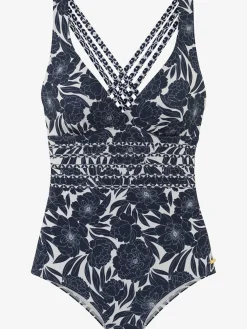 Sunseeker Maillots De Bain<Maillot de bain imprimé floral tendance contrasté