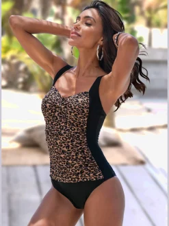 Vivance Maillots De Bain<Maillot de bain imprimé léopard tendance