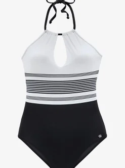 JETTE Maillots De Bain<Maillot de bain élégant motif rayé