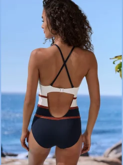 LASCANA Maillots De Bain<Maillot de bain look noir et blanc élégant