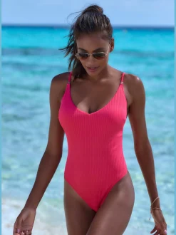 Elbsand Maillots De Bain<Maillot de bain structure côtelée tendance