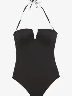 French Connection Maillots De Bain<Maillot de bain style uni moderne avec détails contrastés