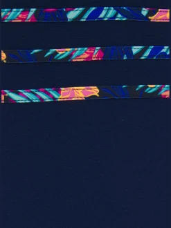 LASCANA Maillots De Bain<Maillot de bain uni avec empiècements imprimés tendance