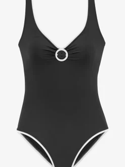 Vivance Maillots De Bain<Maillot de bain uni avec anneau décoratif devant