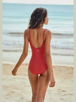 JETTE Maillots De Bain<Maillot de bain volant élégant à l'encolure