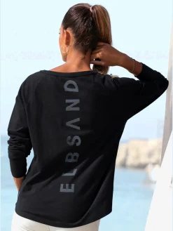 Elbsand T-Shirts<Manches longues encolure ronde