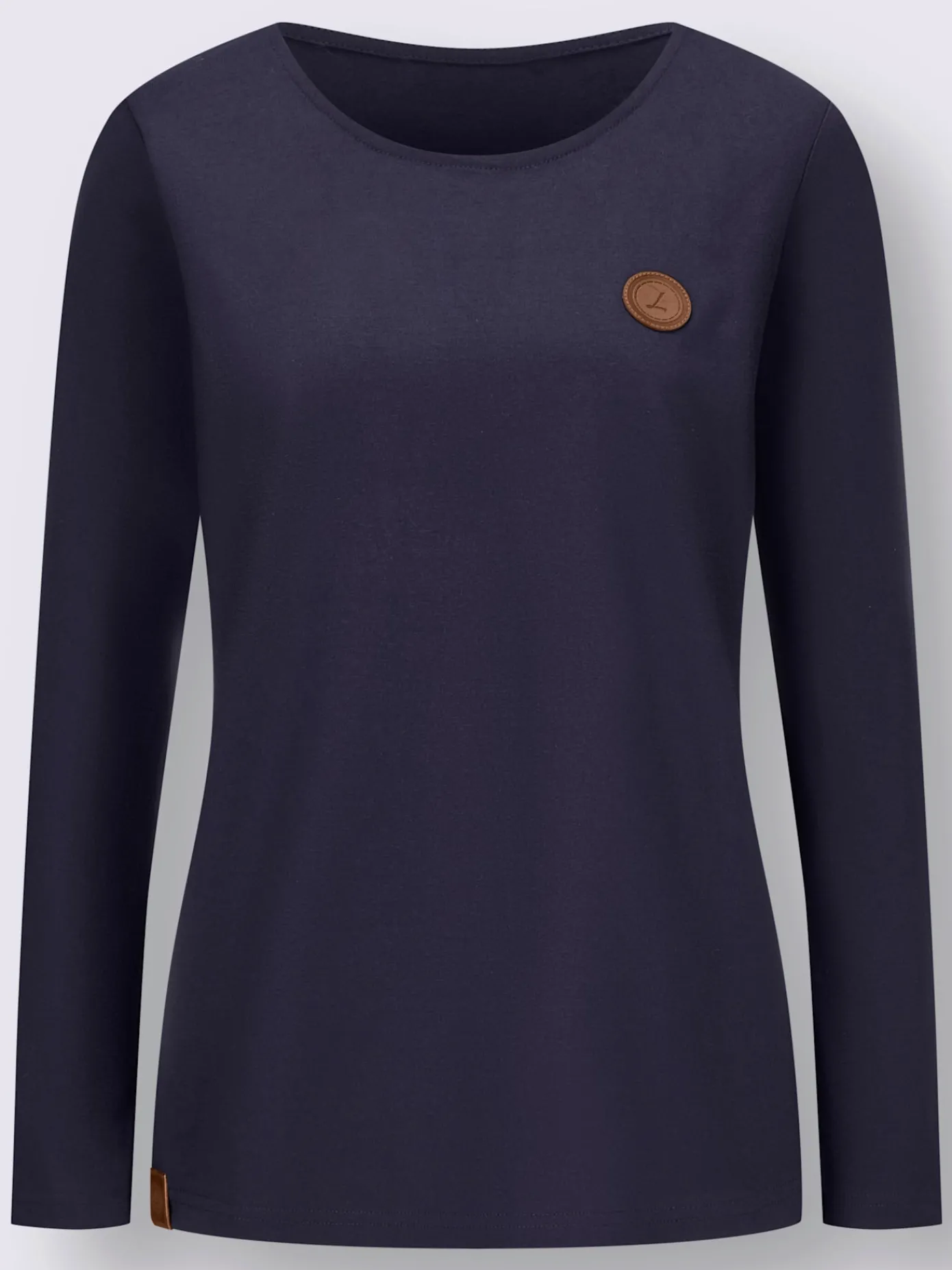 Collection L T-Shirts<Manches longues pur coton