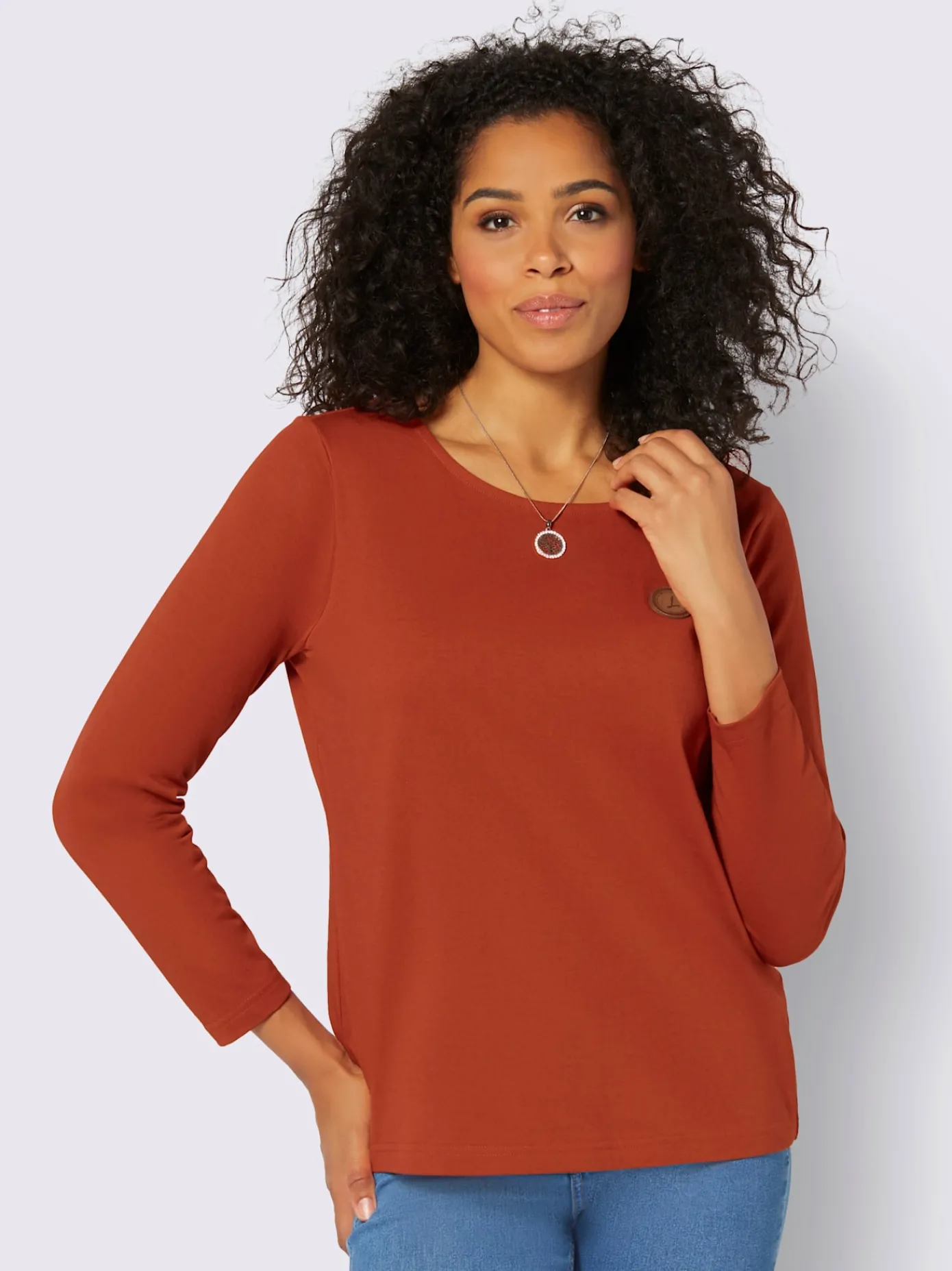 Collection L T-Shirts<Manches longues pur coton